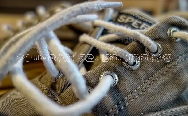 意昂3官网入口阿里尔公司李宁 Lite 运动鞋：轻盈、舒适、成就运动梦想